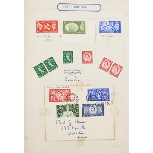 1466 - 19th century and later British a world stamps, predominantly arranged in albums, including Penny Red... 