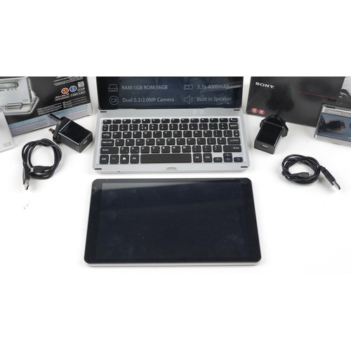 1356 - Electricals including EGL 10.1 inch two in one tablet