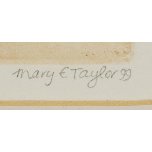 1120 - Mary E Taylor 2007 - Kiwi I, Blue Penguins and Fantail, three pencil signed etchings in colour, moun... 