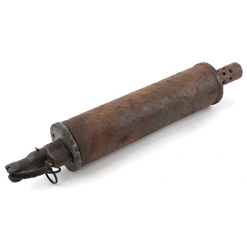 492 - Military interest Stokes Mortar shell, 46cm in length