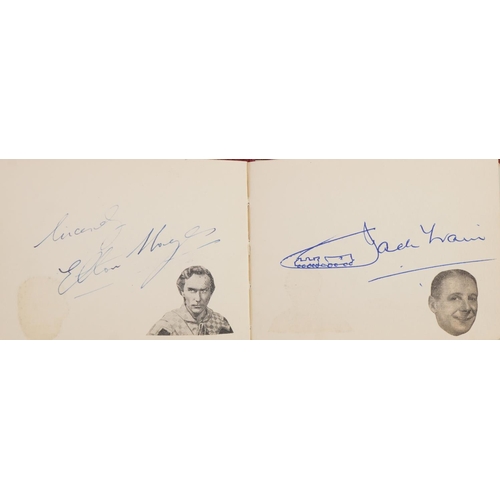 1703 - Two early 20th century autograph albums housing various autographs