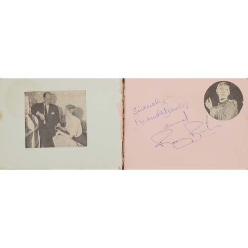 1703 - Two early 20th century autograph albums housing various autographs