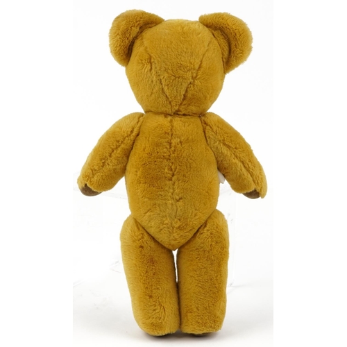 1583 - Vintage Merrythought teddy bear with jointed limbs, 39cm in length