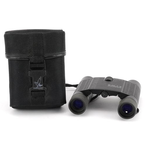 1262 - Pair of Swarovski Habicht 8 x 20 B binoculars with soft case