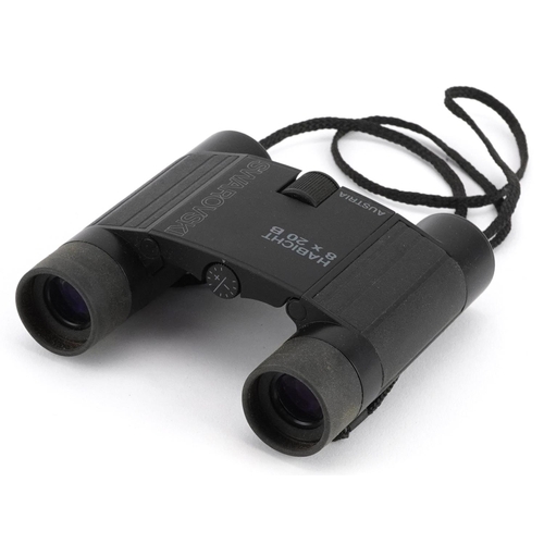 1262 - Pair of Swarovski Habicht 8 x 20 B binoculars with soft case