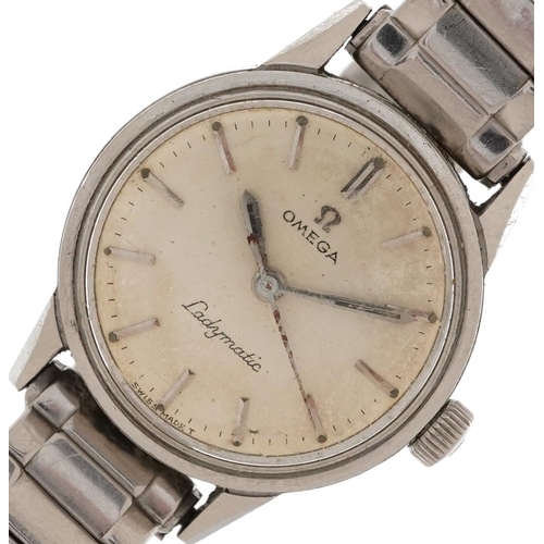 2103 - Omega, ladies Omega Ladymatic automatic wristwatch, the movement numbered 21450506, 22mm in diameter