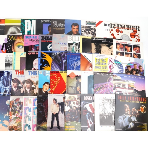 1232 - Vinyl LP records and 45rpm records including The Beach Boys, Depeche Mode and The Beatles