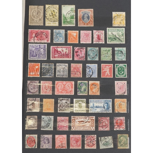 1799 - 19th century and later world stamps arranged in a stock book including China, America, Australia and... 