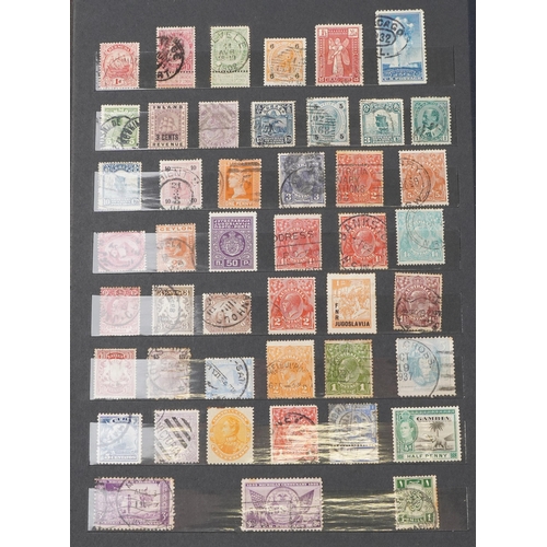 1799 - 19th century and later world stamps arranged in a stock book including China, America, Australia and... 