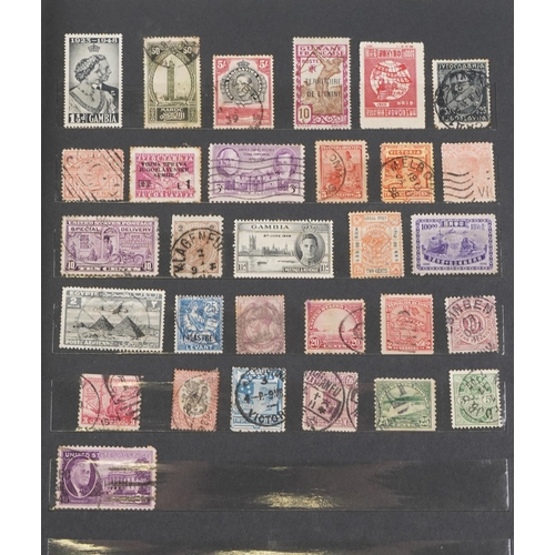 1799 - 19th century and later world stamps arranged in a stock book including China, America, Australia and... 