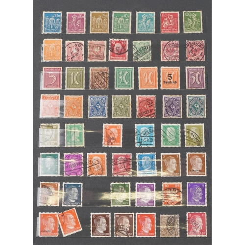 1799 - 19th century and later world stamps arranged in a stock book including China, America, Australia and... 