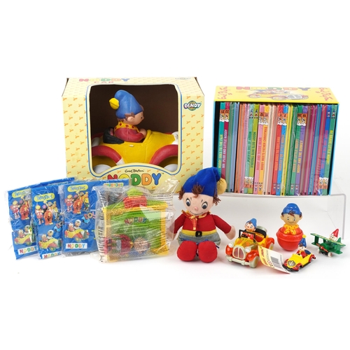 1585 - Vintage and later Noddy collectables including Bendy Noddy car with box and various books by Enid Bl... 