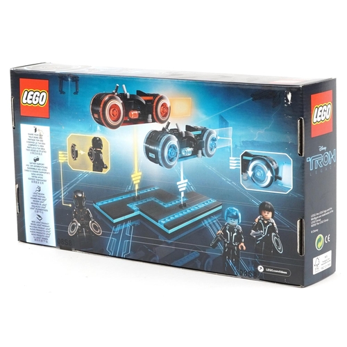 1533 - Lego Disney Tron Legacy model kit, signed in ink by the creator, set numbered 21314