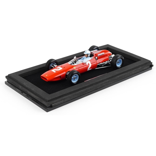 1558 - Looksmart 1:18 scale diecast model Ferrari 158 Winner of the Italian Grand Prix 1964, with box and d... 