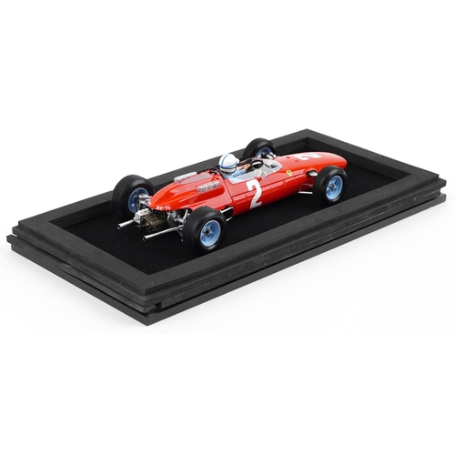 1558 - Looksmart 1:18 scale diecast model Ferrari 158 Winner of the Italian Grand Prix 1964, with box and d... 