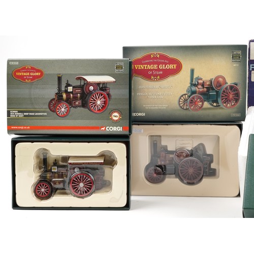 1564 - Vintage and later toys and diecast models including five Corgi Vintage Glory of Steam engines and 1:... 