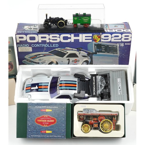 1564 - Vintage and later toys and diecast models including five Corgi Vintage Glory of Steam engines and 1:... 