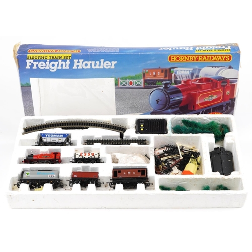 1574 - Hornby Freight Hauler electric part train set with box