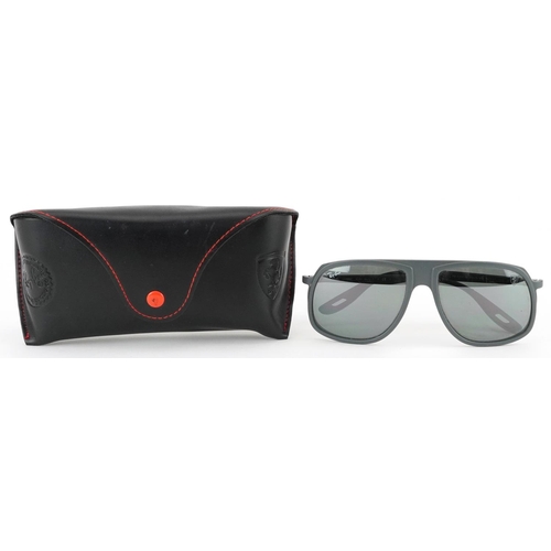 1287 - Pair of Ray-Ban Ferrari edition Liteforce sunglasses with case