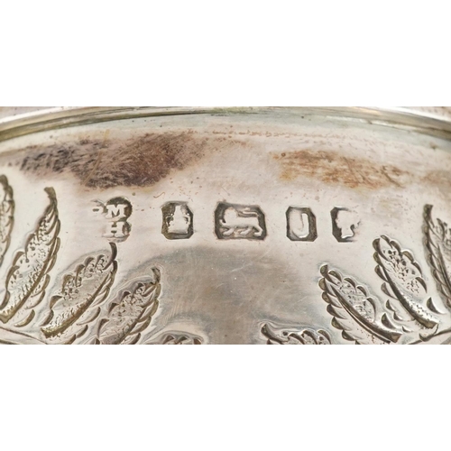 397 - Victorian and later silver comprising six napkin rings, eggcup, pickle fork and tablespoon, the larg... 