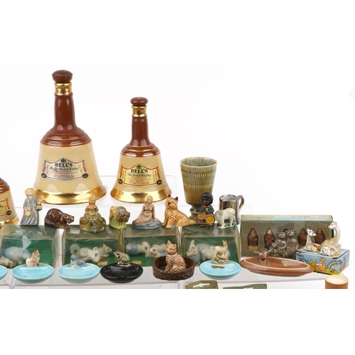 1176 - Large collection of vintage Wade Collectables including Whimsies, NatWest piggy banks and Bell's dec... 