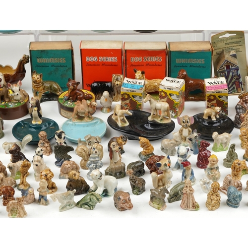 1176 - Large collection of vintage Wade Collectables including Whimsies, NatWest piggy banks and Bell's dec... 