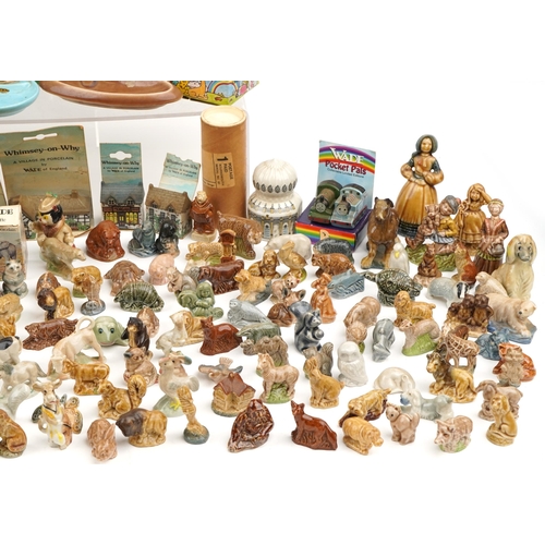 1176 - Large collection of vintage Wade Collectables including Whimsies, NatWest piggy banks and Bell's dec... 