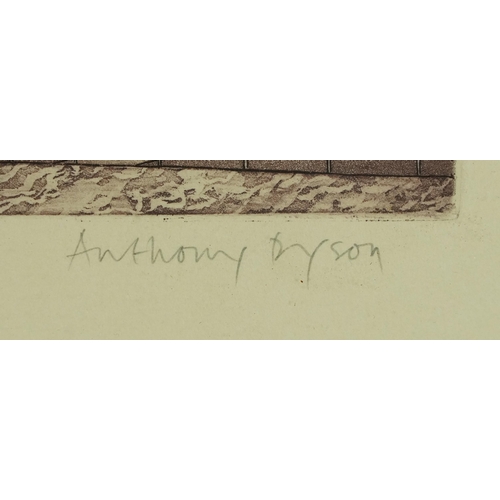 405 - Anthony Dyson - 2000 London Almanac, pencil signed print, limited edition 125/150, framed and glazed... 