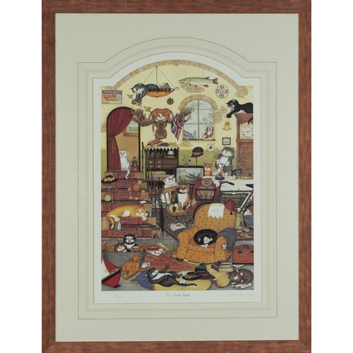  Graham Clark and Linda Jane Smith - Providence and The Black Room, two pencil signed prints in colou... 