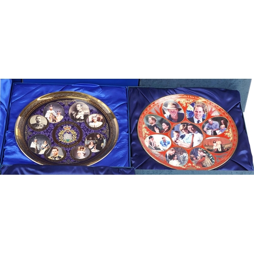 1171 - Six Bradford Exchange commemorative plates with boxes including examples commemorating Princess Dian... 