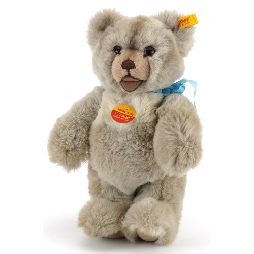 1604 - Steiff Minky Zotty teddy bear with jointed limbs and label numbered 0312/30, 31cm high