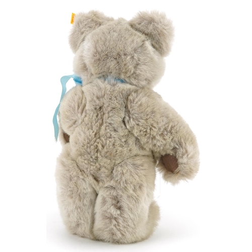 1604 - Steiff Minky Zotty teddy bear with jointed limbs and label numbered 0312/30, 31cm high