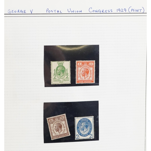 1785 - The Facile Philatelic album by Stanley Gibbons housing various Victorian and later stamps including ... 