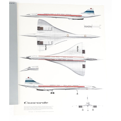 1718 - Aviation interest Concorde memorabilia including a 2004 wall calendar