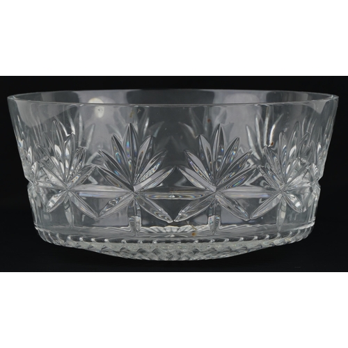 1168 - Waterford Crystal fruit bowl from The Nocturne collection, with box, 25cm in diameter