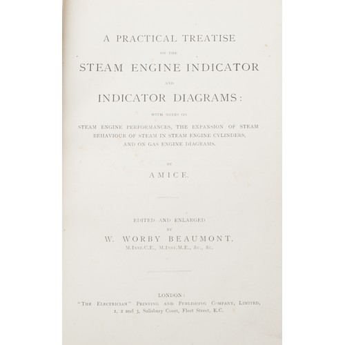 356 - Victorian Richard's Improved Patent steam engine indicator housed in a mahogany box and a Steam Engi... 