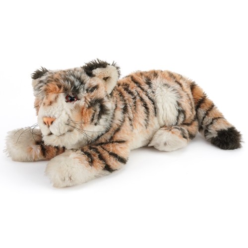 1607 - Steiff teddy bear in the form of a tiger, 24cm in length