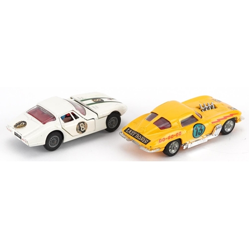 1541 - Two vintage Corgi diecast vehicles with boxes comprising Customized Chevrolet Corvette Stingray 337 ... 