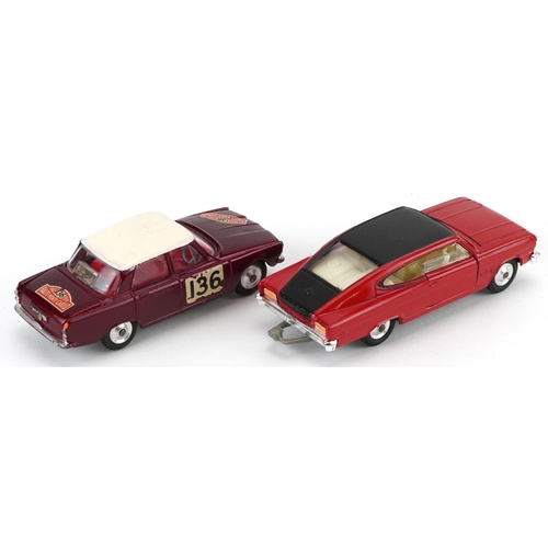 1546 - Two vintage Corgi Toys diecast vehicles with boxes comprising Marlin by Rambler Sports Fast Track 26... 