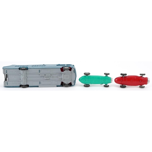 1537 - Vintage Corgi Major diecast Ecurie Ecosse racing car transporter with racing cars, gift set no 16