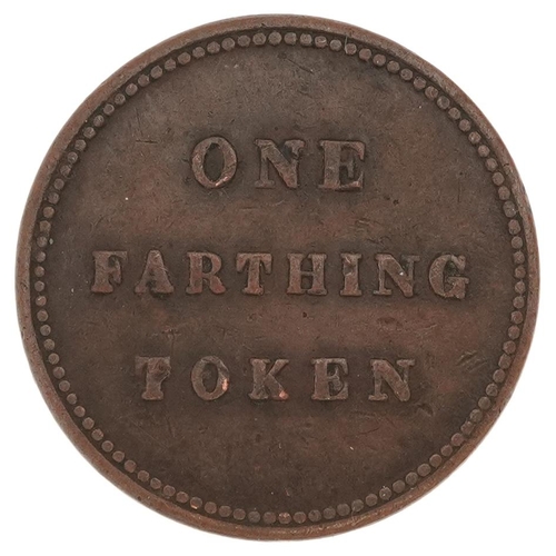 1679 - Irish one farthing token, Joseph Helen Cork