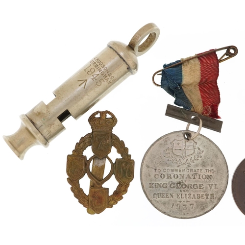 631 - British militaria including National Small-bore Rifle Association competitors medal, World War II Bu... 