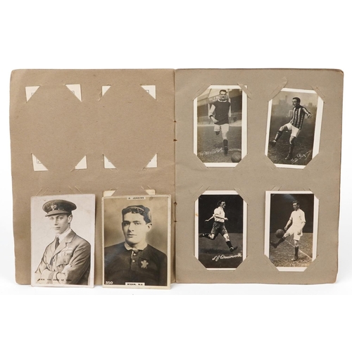 1704 - Sporting interest cigarette cards, some arranged in an album including Pinnace Photos Cricketers, Fa... 