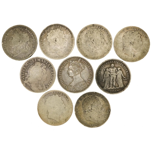 1636 - Antique and later British and world coins including William & Mary crown