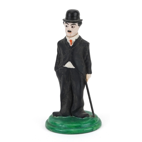 Early 20th century Carltonware figure of Little Tramp Charlie Chaplin with nodding head, registered design number 649928