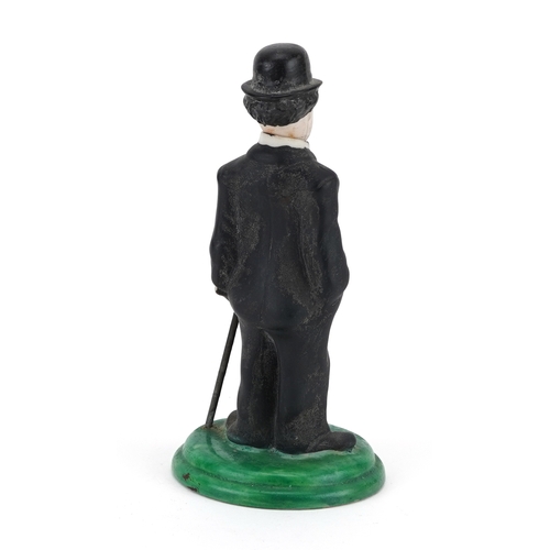 109 - Carlton Ware, Early 20th century figure of Little Tramp Charlie Chaplin with nodding head, registere... 