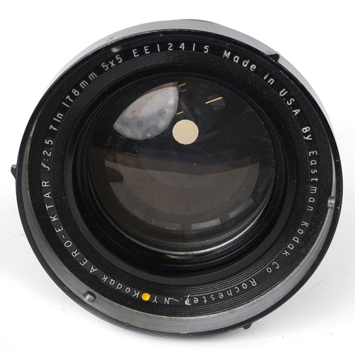 1248 - Military interest World War II Kodak Aero-Ektar 178mm reconnaissance lens