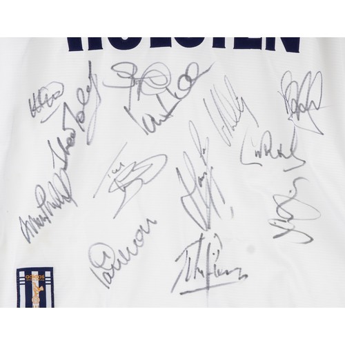 1717 - 1990's Sporting interest Tottenham Hotspur signed football shirt with ink signatures