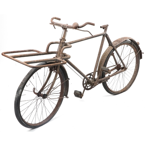 1088 - Early 20th century trade bicycle, 83cm in length