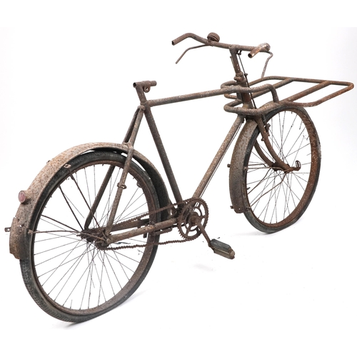 1088 - Early 20th century trade bicycle, 83cm in length